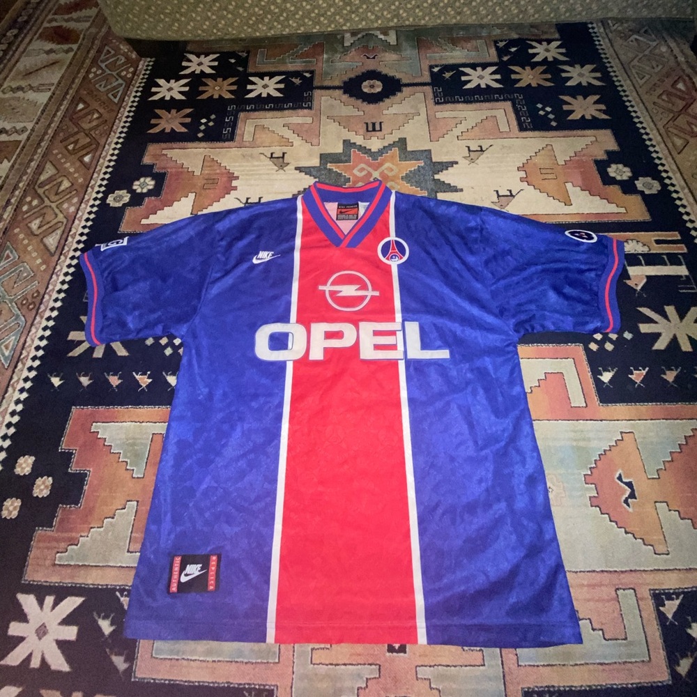 VINTAGE PARIS SAINT-GERMAIN 1996 1997 NIKE PSG TEE SHIRT